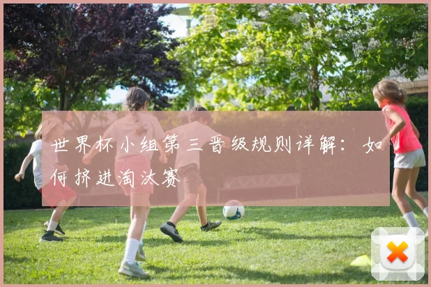 世界杯小组第三晋级规则详解:如何挤进淘汰赛